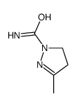 3-Methyl-2-pyrazoline-1-carboxamide Structure