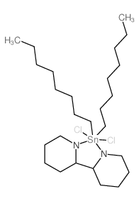 dichloro-dioctyl-stannane; 2-(3,4,5,6-tetrahydro-2H-pyridin-2-yl)-6H-pyridine picture