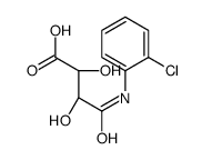 (2S,3S)-3-[(2-Chlorophenyl)carbamoyl]-2,3-dihydroxypropanoic acid structure