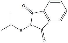 1H-Isoindole-1,3(2H)-dione, 2-[(1-methylethyl)thio]- Structure
