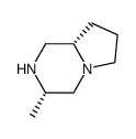 (3S,8aS)-3-methyloctahydropyrrolo[1,2-a]pyrazine Structure