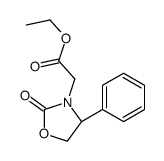 ethyl 2-[(4R)-2-oxo-4-phenyl-1,3-oxazolidin-3-yl]acetate Structure