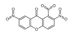 1,2,7-trinitroxanthen-9-one结构式