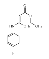 ethyl 3-[(4-fluorophenyl)amino]but-2-enoate picture