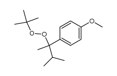 1-(2-(tert-butylperoxy)-3-methylbutan-2-yl)-4-methoxybenzene Structure