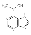 9H-Purin-6-amine,N-hydroxy-N-methyl-结构式