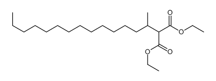 diethyl 2-pentadecan-2-ylpropanedioate结构式