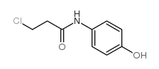 3-氯-N-(4-羟基苯基)丙酰胺图片