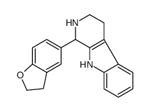 1-(2,3-dihydro-1-benzofuran-5-yl)-2,3,4,9-tetrahydro-1H-pyrido[3,4-b]indole结构式
