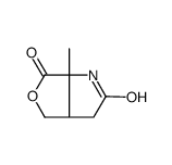 1H-Furo[3,4-b]pyrrole-2,6(3H,4H)-dione,dihydro-6a-methyl-,cis-(9CI)结构式