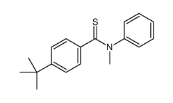 4-tert-butyl-N-methyl-N-phenylbenzenecarbothioamide Structure