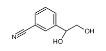 3-[(1S)-1,2-dihydroxyethyl]benzonitrile结构式