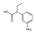 2-(3-Aminophenyl)butyric acid结构式