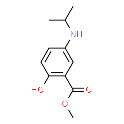 Benzoic acid, 2-hydroxy-5-[(1-methylethyl)amino]-, methyl ester (9CI) picture