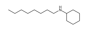 N-cyclohexyloctylamine结构式