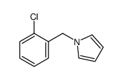 1-[(2-chlorophenyl)methyl]pyrrole Structure