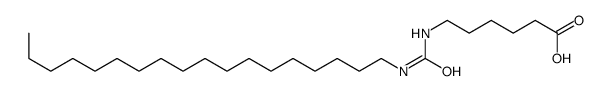 6-(octadecylcarbamoylamino)hexanoic acid结构式