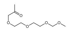 1-[2-[2-(methoxymethoxy)ethoxy]ethoxy]propan-2-one结构式