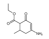 3-Cyclohexene-1-carboxylicacid,4-amino-6-methyl-2-oxo-,ethylester(9CI) structure