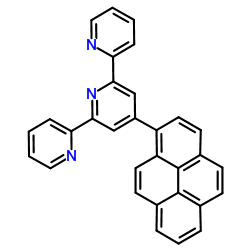 4'-(1-Pyrenyl)-2,2':6',2''-terpyridin结构式