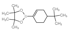 2-[4-(1,1-DIMETHYLETHYL)-1-CYCLOHEXEN-1-YL]-4,4,5,5-TETRAMETHYL-1,3,2-DIOXABOROLANE structure