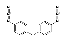 1,1'-Methylenebis(4-azidobenzene)结构式
