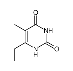 6-ethyl-5-methyluracil Structure