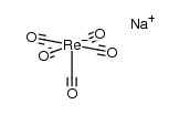 sodium[rhenium(pentacarbonate)]结构式