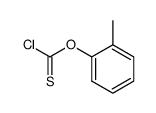 2-METHYLPHENYLCHLOROTHIOFORMATE结构式