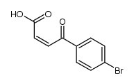 β-(4-bromobenzoyl)acrylic acid结构式
