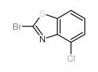 Benzothiazole,2-bromo-4-chloro- structure