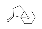 1,6-Epoxy-7-oxobicyclo[4.3.0]nonane Structure