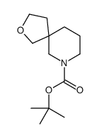 2-Oxa-7-azaspiro[4.5]decane-7-carboxylic acid, 1,1-dimethylethyl ester Structure