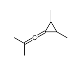 1,2-dimethyl-3-(2-methylprop-1-enylidene)cyclopropane结构式