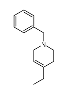 4-ethyl-1,2,3,6-tetrahydro-1-(phenylmethyl)-pyridine结构式