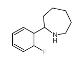 2-(2-FLUORO-PHENYL)-AZEPANE Structure