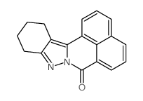 10,11,12,13-tetrahydro-benzo[de]indazolo[3,2-a]isoquinolin-7-one结构式