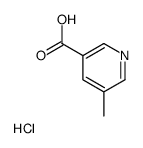 5-Methylnicotinic acid hydrochloride Structure