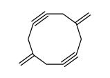 4,9-dimethylidenecyclodeca-1,6-diyne结构式