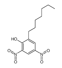 2-heptyl-4,6-dinitrophenol Structure