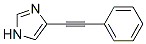 1H-Imidazole, 4-(phenylethynyl)- (9CI)结构式