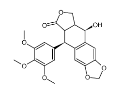 podophyllotoxin结构式