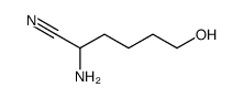 2-amino-6-hydroxyhexanenitrile Structure