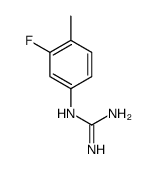 2-(3-fluoro-4-methylphenyl)guanidine Structure