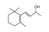 4-(2,6,6-trimethyl-1-cyclohexene-1-yl)-3-buten-2-ol结构式