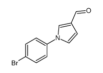 1-(4-bromophenyl)pyrrole-3-carbaldehyde Structure