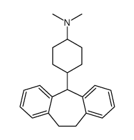 4-(6,11-dihydro-5H-dibenzo[1,2-a:1',2'-e][7]annulen-11-yl)-N,N-dimethylcyclohexan-1-amine结构式