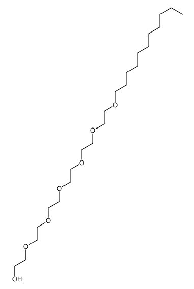 2-[2-[2-[2-[2-(2-undecoxyethoxy)ethoxy]ethoxy]ethoxy]ethoxy]ethanol结构式