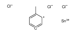 trichloro-(4-methylphenyl)stannane Structure