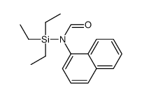 N-naphthalen-1-yl-N-triethylsilylformamide结构式